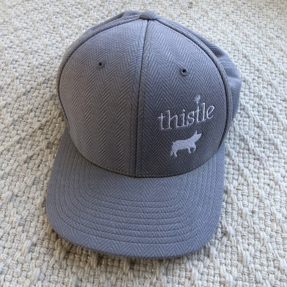 Thistle Pig South Berwick Maine Restaurant Fitted Baseball Hat Cap